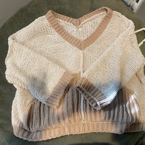 Neutral sweater